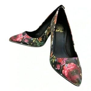 New ELLIOT LUCCA Women's Catalina Garden Floral Pointed Toe Heel Pump size 6z